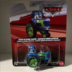 Disney Pixar - Cars - Clutch Aid Racing Tractor 1:55 Scale